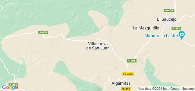 Mapa de Villanueva de San Juan