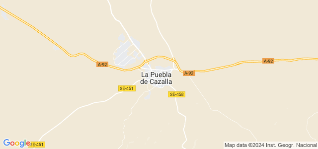 Mapa de Puebla de Cazalla