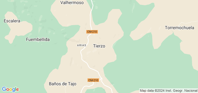 Mapa de Tierzo
