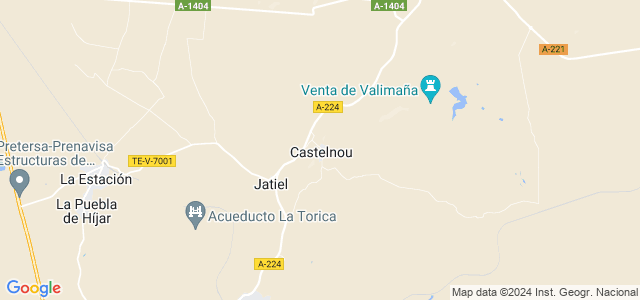 Mapa de Castelnou