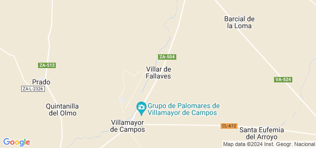 Mapa de Villar de Fallaves