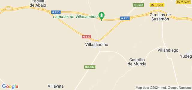 Mapa de Villasandino