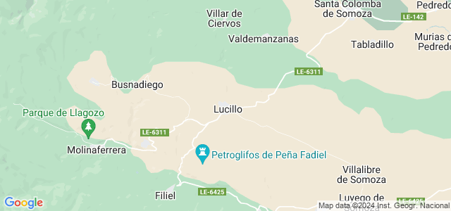 Mapa de Lucillo
