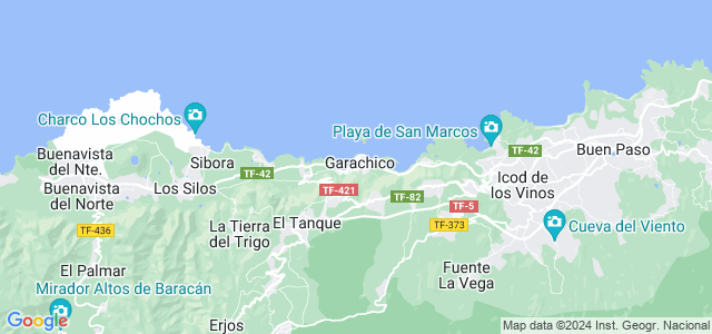 Mapa de Garachico