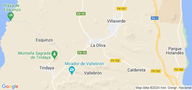 Mapa de Oliva