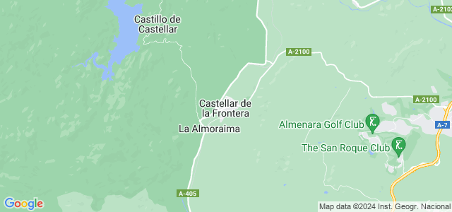 Mapa de Castellar de la Frontera