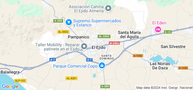 Mapa de Ejido