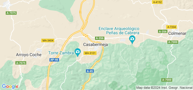 Mapa de Casabermeja