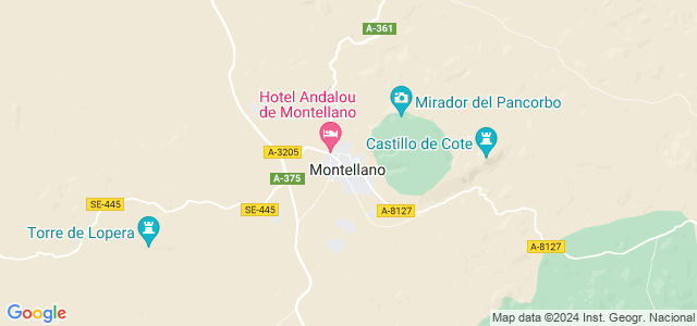 Mapa de Montellano