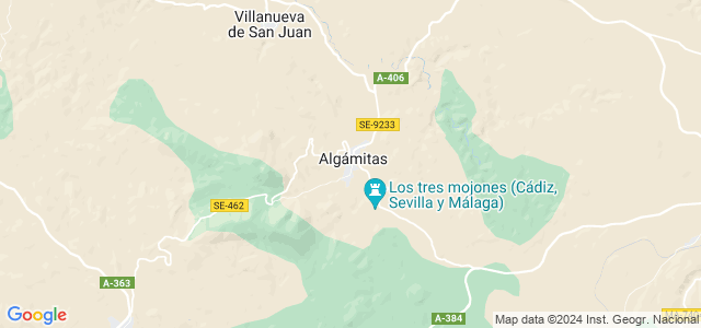 Mapa de Algámitas
