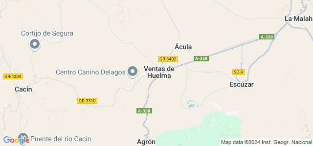 Mapa de Ventas de Huelma