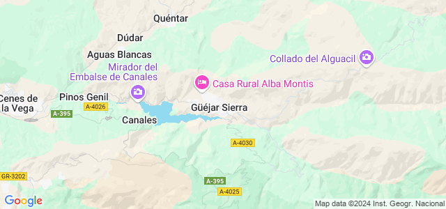 Mapa de Güejar Sierra