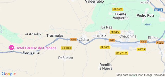 Mapa de Láchar