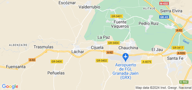 Mapa de Cijuela