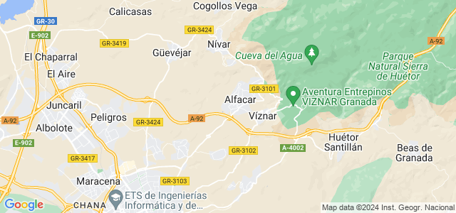 Mapa de Alfacar