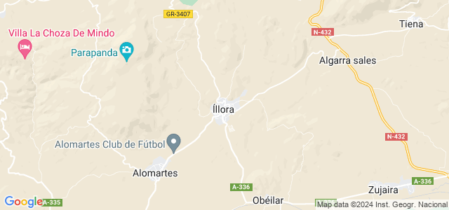 Mapa de Illora