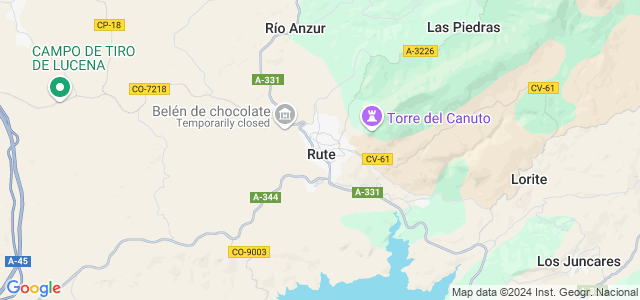 Mapa de Rute