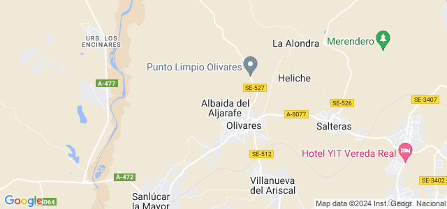 Mapa de Albaida del Aljarafe