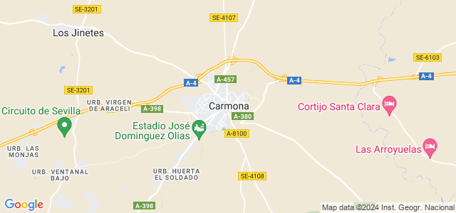 Mapa de Carmona