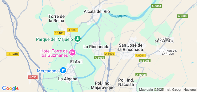 Mapa de Rinconada