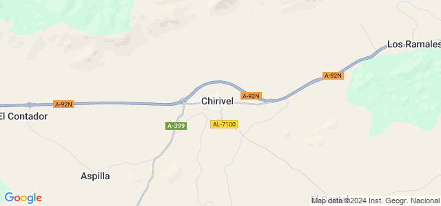 Mapa de Chirivel