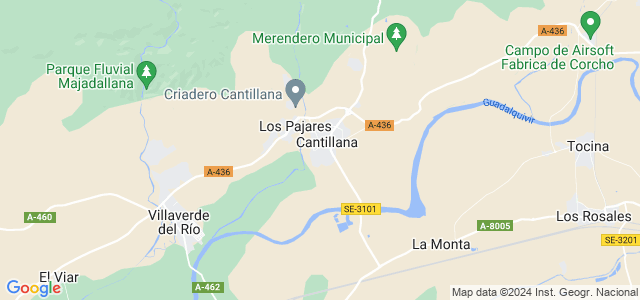 Mapa de Cantillana