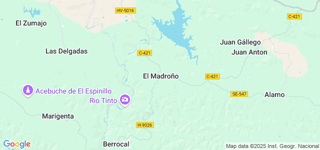 Mapa de Madroño