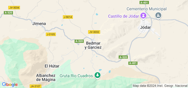 Mapa de Bedmar y Garcíez