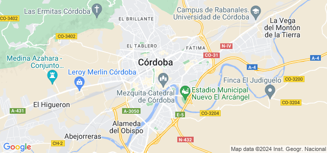 Mapa de Córdoba