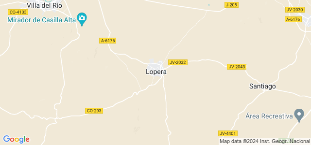 Mapa de Lopera