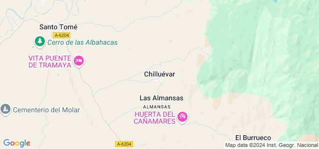 Mapa de Chilluévar