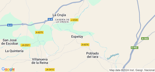 Mapa de Espelúy