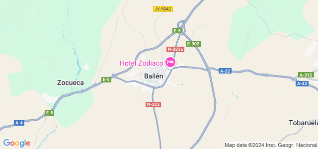 Mapa de Bailén