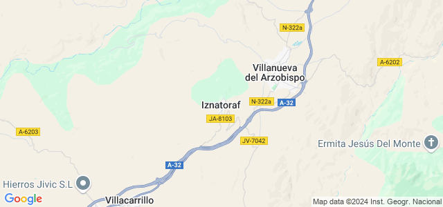 Mapa de Iznatoraf