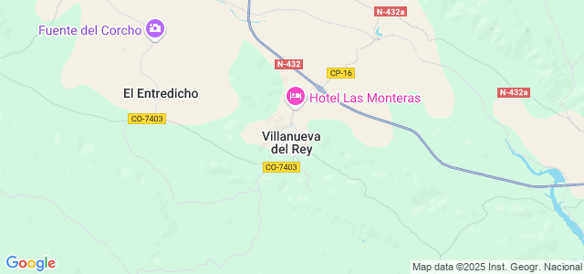 Mapa de Villanueva del Rey