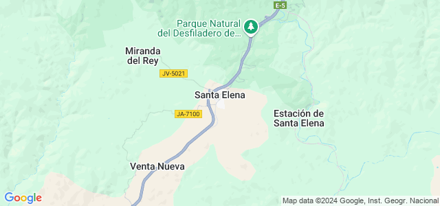 Mapa de Santa Elena