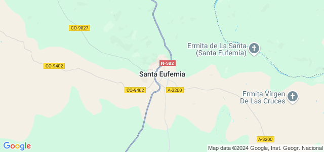 Mapa de Santa Eufemia