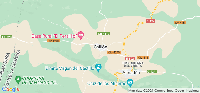 Mapa de Chillón
