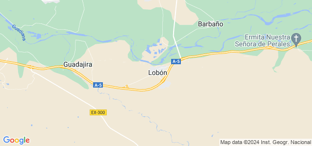 Mapa de Lobón