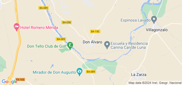 Mapa de Don Álvaro