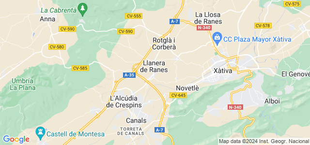 Mapa de Torrella