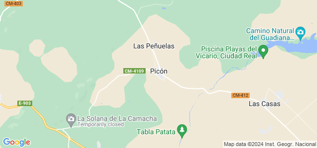 Mapa de Picón