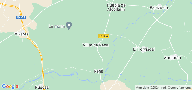Mapa de Villar de Rena