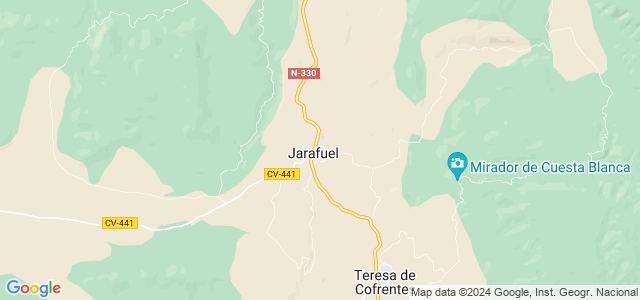 Mapa de Jarafuel