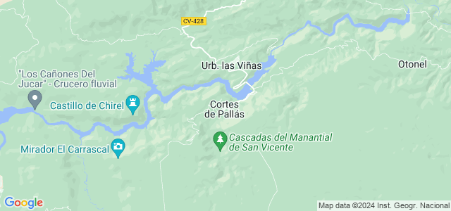 Mapa de Cortes de Pallás