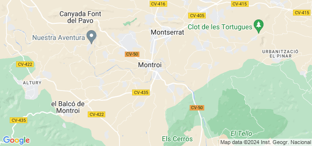 Mapa de Real de Montroi