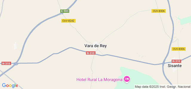 Mapa de Vara de Rey