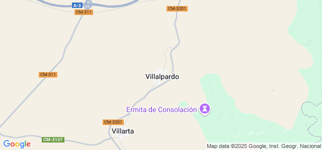 Mapa de Villalpardo