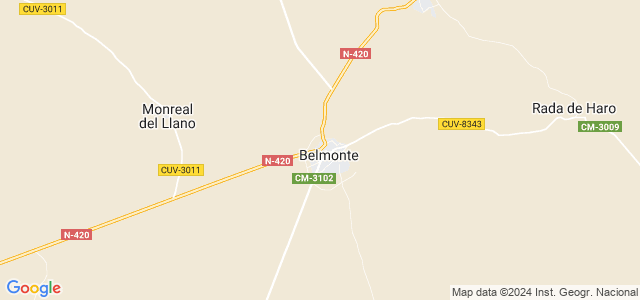 Mapa de Belmonte