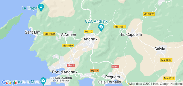 Mapa de Andratx